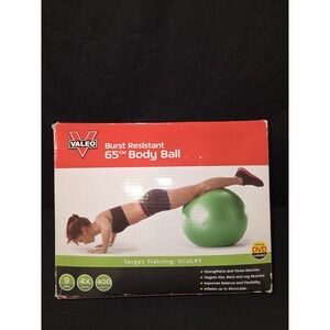 Valeo Fitness Gear Body Ball 65 cm/26 in.‎ with air pump target Training: SCULPT